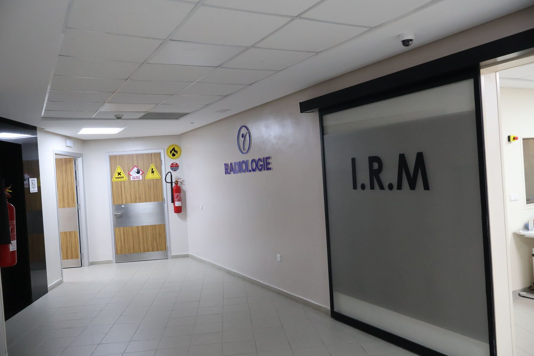 Accès au service de radiologie et d'IRM d'Inter Clinic