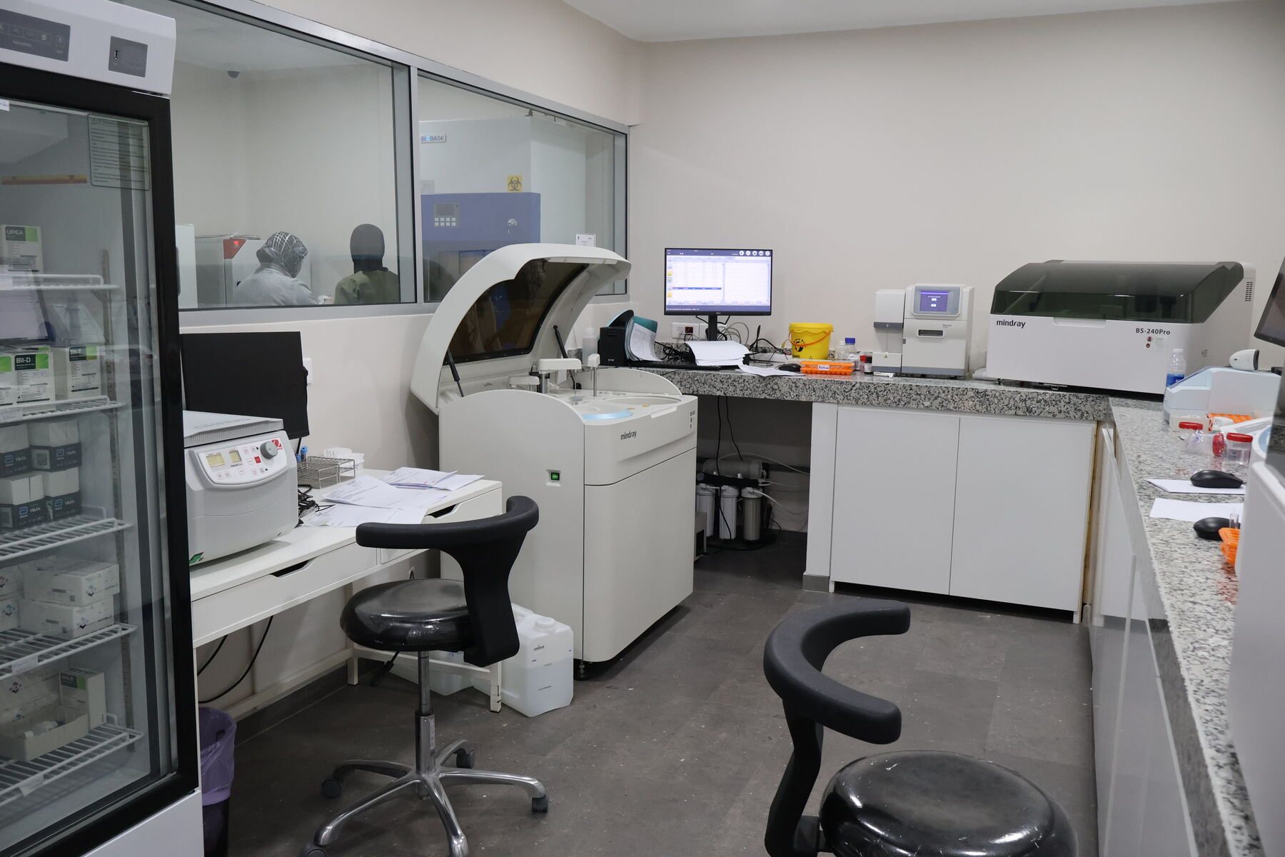 Laboratoire d'analyses automatisé d'Inter Clinic