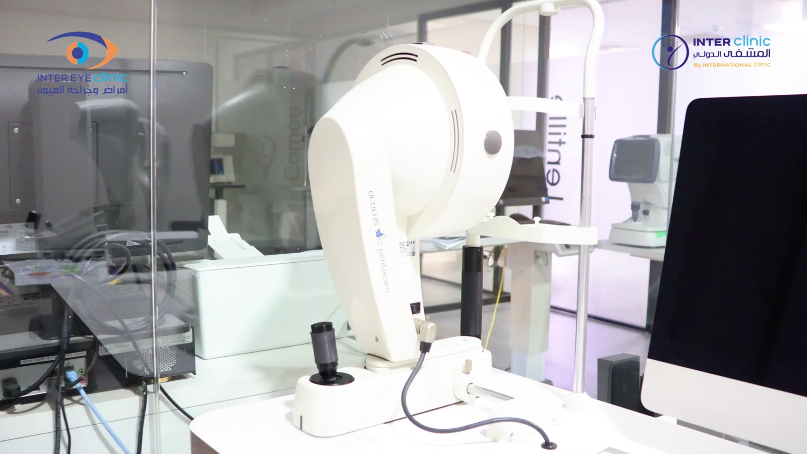 Appareil d'imagerie du segment antérieur d'Inter Eye Center